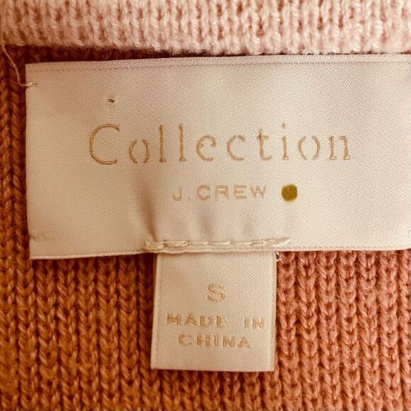 J.CREW Collection Wool Blend Oversized Double Breasted Sweater Coat Small J6333 - Picture 5 of 8